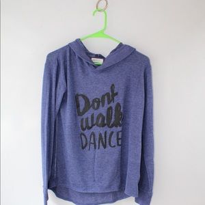 Don’t walk dance sweater